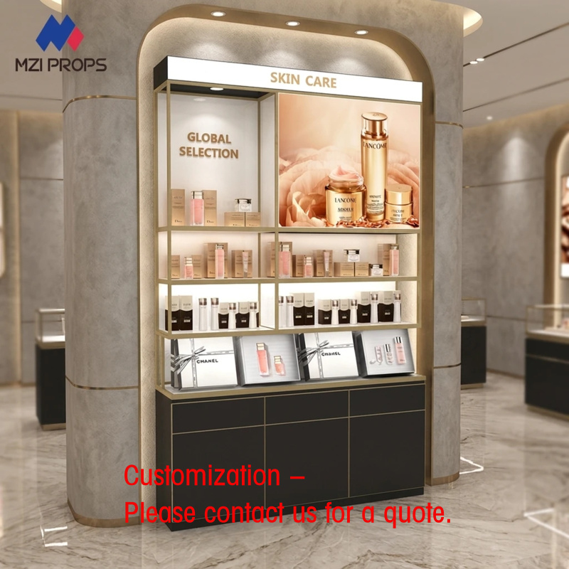 Luxury Skincare & Spa - Custom Custom Cosmetic Display Stand Luxury