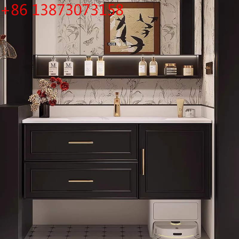 Luxury Skincare Accessories - Dekorasi Kabinet Kamar Mandi Cermin Modern