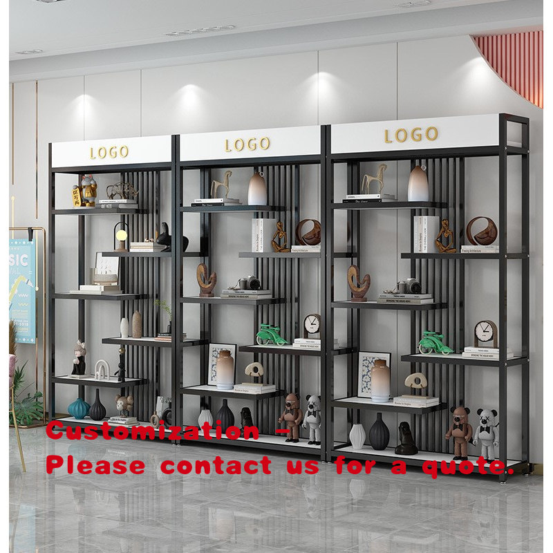 Luxury Skincare & Spa - Rak Display Salon Perawatan Kulit Mewah,