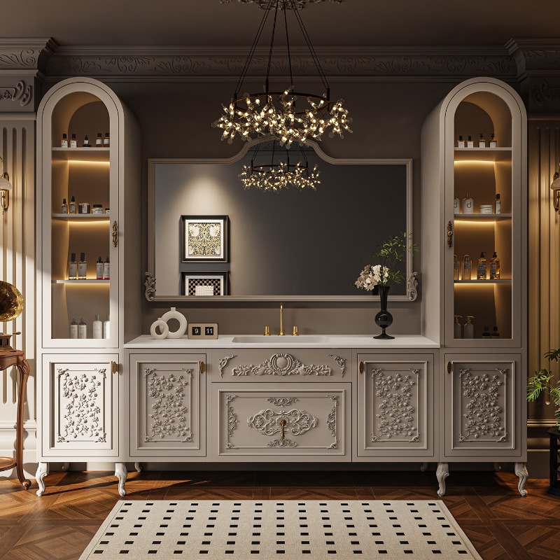 Luxury Skincare Accessories - Partisi Mewah Lemari Kamar Mandi Organizer