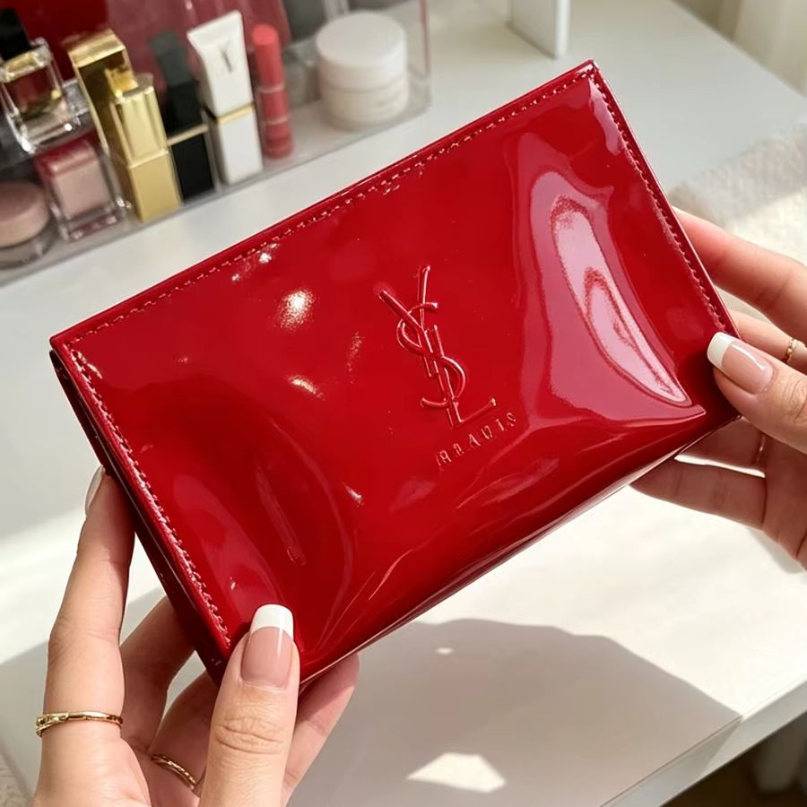 Tas Kosmetik Mini Kulit Paten  - Luxury Skincare And Makeup Brands ulasan dan harga
