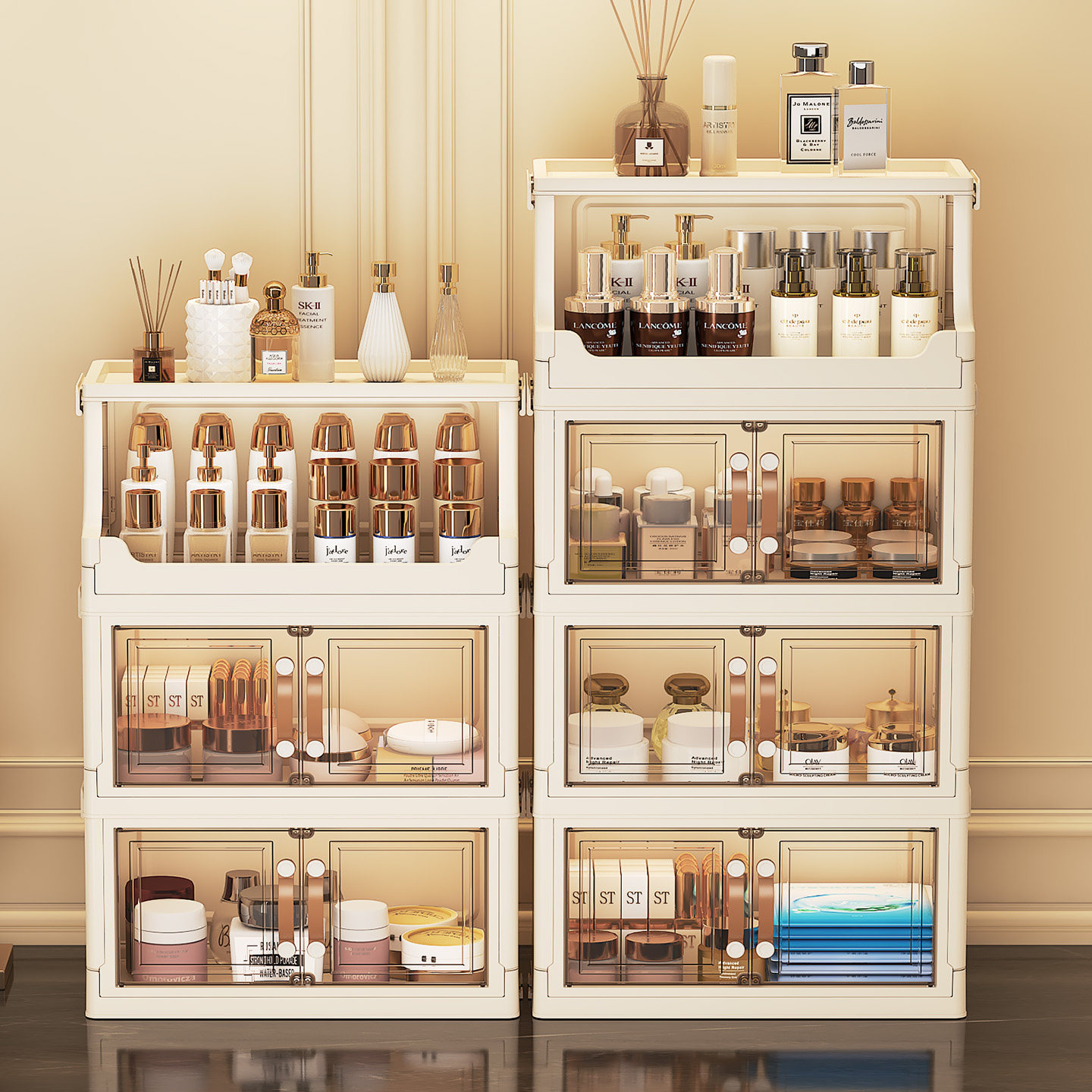 Kotak Penyimpanan Skincare Mul - Luxury Skincare Box ulasan dan harga