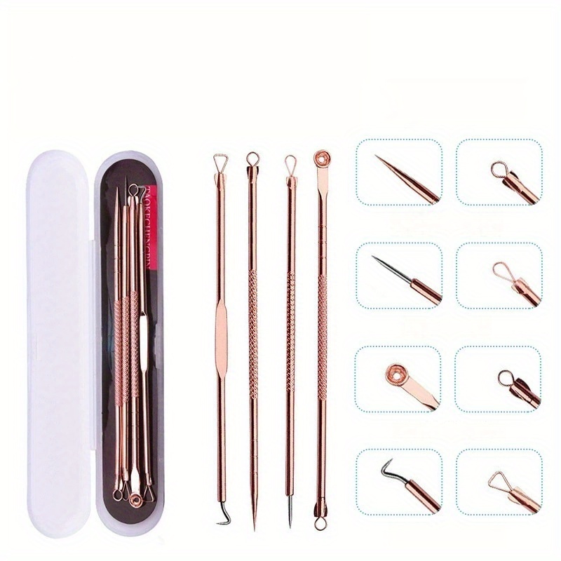 4 Buah Alat Ekstraktor Komedo  - Luxury Skincare Acne ulasan dan harga