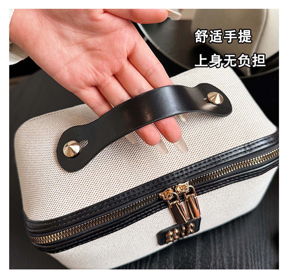 Tas penyimpanan genggam kanvas - Luxury Skincare Box ulasan dan harga