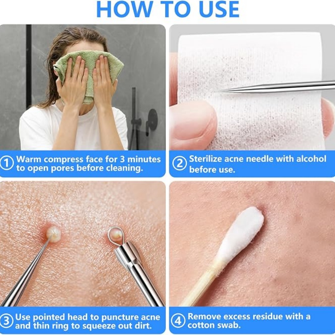 5PCS Kit Penghilang Komedo dan - Luxury Skincare Acne ulasan dan harga
