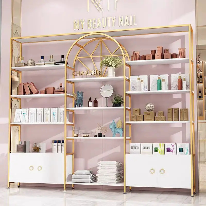 custom.Funroad Rak Display Kos - Luxury Skincare & Spa ulasan dan harga